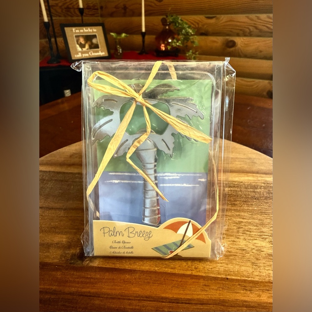 PALM TREE Metal Bottle Opener
